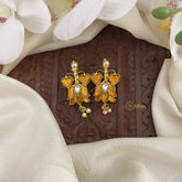 Vriksham Lotus Maharashtrian Style Press Bugadi-Honey-Pearl-J2718